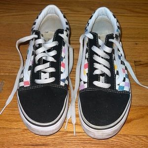 Vans Black/Multi Color
